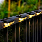 Mancra Solar Step Lights Outdoor, Solar Deck Lights Waterproof Outdoor Lighting for Patio Fence Stairs Post Railing Yard and Garden (Warm White, 16 Pack) - Image 2
