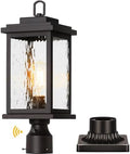 VIANIS Large Dusk to Dawn Outdoor Post Lights, Oil Rubbed Bronze Hardwired by VIANISLIGHTING