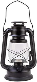 Farmhouse Rustic Accent Kerosene Dietz Electric Lantern Oil Lamp with Edison LED Bulb Black Matte Nightstand Table Lamps Antique Light Study Room 12 Inches Tall Cabin Kitchen Winery Restaurant Bar by 12vmonster