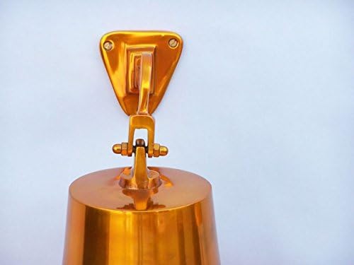 Hampton Nautical BL-2019-13-T Brass Plated Titanic Ship's Bell 18" - Nautical Decor - Nautical Home Decoration - Image 6