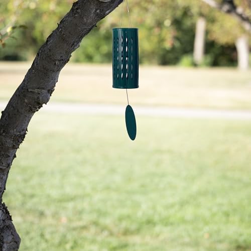 Woodstock Wind Chimes for Outside, Aloha Chime 28", Patina Green Windchime, Outdoor Patio and Garden Décor for Front Porch Decorative Wind Chime (ACPG) - Image 4