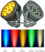 LED Outdoor Spotlight - 12V/24V Waterproof Landscape Light, Color-Changing Flood Light for Garden Pathway Lighting - Image 2