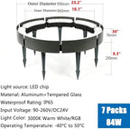 DC 24V Outside Palm Tree Light IP65 Waterproof Uplighting - Image 2