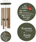 Personalized Memorial Wind Chimes, Sympathy Gifts for Loss of Loved One by ExtrabilyOfficial