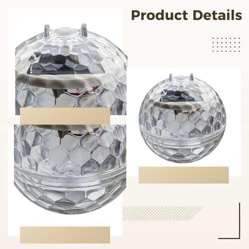 Outdoor Solar Powered Floating Pond Lights, Floating Magic Ball for Yard Decoration, 2 Pcs Solar Pool Ball Lights, Multi-Color Lighting Ip44 Waterproof Led Sphere Lamps - Image 3