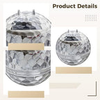 Outdoor Solar Powered Floating Pond Lights, Floating Magic Ball for Yard Decoration, 2 Pcs Solar Pool Ball Lights, Multi-Color Lighting Ip44 Waterproof Led Sphere Lamps - Image 3