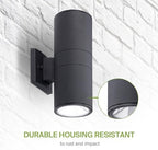 ASD 2 Light Dusk to Dawn Cylinder Outdoor Sconce Lights, E26 Base 6 Pack - Image 7