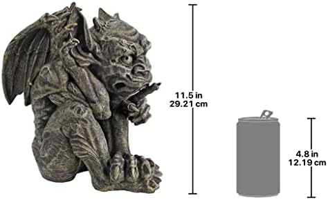 Design Toscano Whisper, The Gothic Gargoyle Sculpture - Image 5