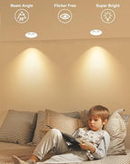MR16 LED Bulbs 50W Equivalent 5W GU5.3 Spotlight Bulbs 3000K Warm White 38° Beam Angle Non-Dimmable for Landscape, Recessed, and Track Lighting – 12 Pack - Image 4
