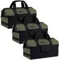 HISEA 3 Pack Heavy Duty Tool Bag, 16-Inch Waterproof Tools Organizer Tote by HISEA