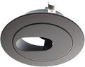 Elco Lighting 4” Low Voltage Adjustable Slot Aperture Trim, MR16, GU10 Halogen, Bronze by ELCOLighting