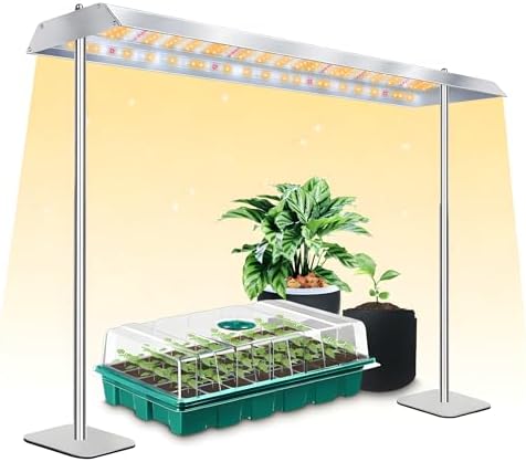 SDOVUERC 60W High-Power Full Spectrum Grow Lights Stand for Indoor Plants. by SDOVUERC