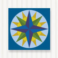 BARN Quilt Block Outdoor Square BQ029 | 6 Sizes | Outside Pattern | Wall Art | Yard Art | Barn Quilt Sign | Farm Quilt Design (34" x 34" 1 Sided) by SignStuffInc