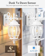 VIANIS Dusk to Dwan Outside Porch Lights for House, Anti-Rust, Waterproof - Image 2