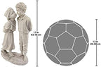 Design Toscano Love Children Garden Statue, Antique Stone - Image 4