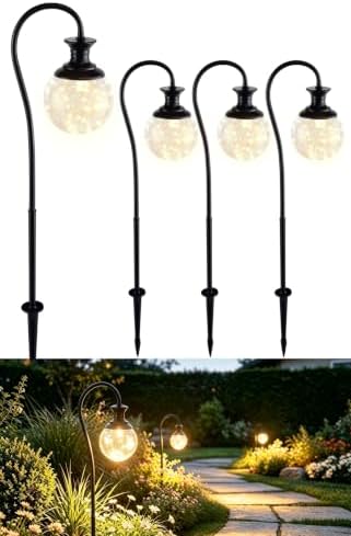2.5W Glass Globe Low Voltage Pathway Lights, 2700K IP65 136LM 12-24V AC/DC by BTNHPLITE