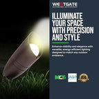 Westgate RGBW LED Spot Light - Oil-Rubbed Bronze, Push-Button 3CCT, 12-24V, Deck, Driveway, Landscape, Recessed Lighting, Can Lights, Pot Lights, Outdoor, Dimmable, High Hats, Garden, Patio, Accent - Image 2