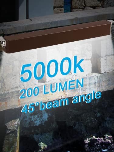 SMY Lighting 4Pack 7 Inch 2.5W LED Hardscape Lighting Retaining Wall Lights, IP68 Waterproof 12V-36V Low Voltage AC/DC Daylight 5000K Hardscape Paver Light Outdoor Step Lights 40,000 Hours Lifespan - Image 2