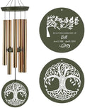 Personalized Memorial Tree of Life 30"/36" Wind Chimes by Astarin