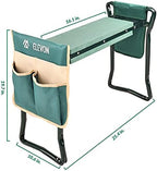 ELEVON Portable Garden Kneeler and Seat Heavy Duty Garden Bench with 2 Large Tool Pouches Prevent Knee & Back Pain Folding Sturdy Gardening Tools Gifts for Gardeners - Image 6