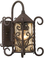 Casa Seville 13 1/4" High Iron Scroll Traditional Rustic Outdoor Wall Light - Image 2
