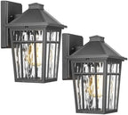 Darkaway 2pcs Outdoor Wall Lights,11inch Exterior Lighting Fixtures by Darkaway