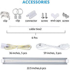 Grow Light, 2ft T8,150W(6 x 25W, 900W Equivalent), Super Bright, Full Spectrum Sunlight Plant Light, LED Grow Light Strips, Grow Light Bulbs for Indoor Plants,Greenhouse,6-Pack - Image 6