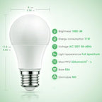 Briignite Grow Light Bulbs, LED Grow Light Bulb A19 Bulb, Full Spectrum - Image 5