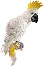 Design Toscano QL119618 Citron Cockatoo Bird Tropical Decor Wall Sculpture, 14 Inch, Polyresin, Full Color, 9.00" x 14.00" by DesignToscano