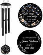 Personalized 32" Wind Chimes for Outside, Memorial Gifts for Loss by Astarin