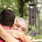 Memorial Wind Chimes Personalized Feather Wing Wind Chimes - Image 7