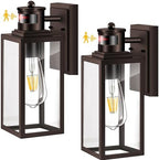 VIANIS Bronze Motion Sensor Outdoor Garage Lighting Fixtures Wall Mount by VIANISLIGHTING