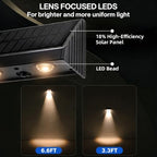 Solar Fence Lights Outdoor for Wall, Step, Deck, Railing, Porch, Address - Image 3