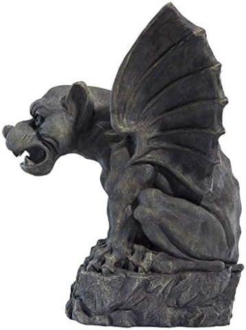 Design Toscano Florentine Gargoyle Outdoor-Statues, Giant, Gray - Image 4