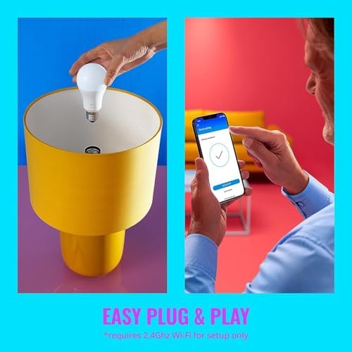 WiZ Connected 120W PAR38 Color LED Smart Bulb - Pack of 6 - E26 - Indoor/Outdoor - Connects to Wi-Fi - Control with Voice or App - Works with Google Home, Alexa & Siri - Image 2