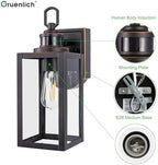 GRUENLICH Outdoor Wall Light Fixture Dusk to Dawn, PIR Motion - Image 2