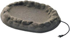 Farm Innovators Fs-1 25.8" X 18.5" X 3.5" Sand Coated Four Seasons Ground Heated Birdbath by FarmInnovatorsInc