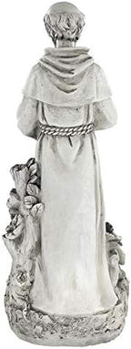 Design Toscano Francis of Assisi Reflection Pool Outdoor Garden Statue - Image 4