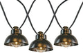 Novelty Lights 11 Feet 10 LED G40 Outdoor Bell Lampshade String Lights by NoveltyLights-LightExperts