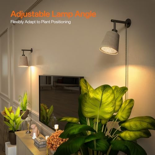 Bstrip Hanging Grow Light for Indoor Plants, 25W Non-dimmable, 4H/9H/14H - Image 5