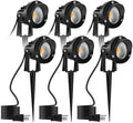Romwish 10W Landscape Lighting, 120V Plug-in Outdoor Spotlights, 6 Pack by ROMWISH