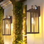DORESshop Outdoor Wall Lights, Exterior Lighting Fixtures, Dusk to Dawn 16" by DORESshop