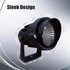 Color Spot Light Outdoor 2-Pack, 120V 12W Waterproof LED Landscape Spotlights, Plug-in Durable Spotlight Outdoor for Yard, Garden, Patio, Tree, House, Halloween, Christmas - Image 7