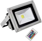 Landscape Light - Floodlights, Adjustable 220V RGB Color-Changing Spotlight, IP67 Outdoor Waterproof LED Landscape Tree Spotlights, for Green Illumination of Trees(RGB+Remote Control,10w) by GUODDM