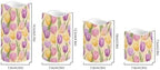 Easter Tulip Flameless Candles Battery Operated Candles Control Timer Color Changing Pillar Candles Bulk Tea Lights Home Table Easter Decoration - Image 2