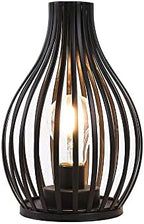 JHY DESIGN Decorations Table Lamp Battery Powered 9.5''High Vase Shaped Cordless Lamp with 6-Hours Timer Feature LED Light Decorative Room Battery Lamp for Indoor Table Garden Party - Image 4