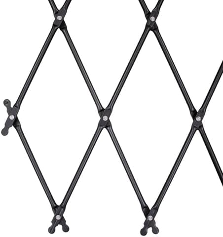 Achla FT-32G Designs Wall Mounted Lattice Garden Trellis, Graphite - Image 6