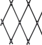 Achla FT-32G Designs Wall Mounted Lattice Garden Trellis, Graphite - Image 6