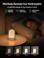 Tubicen Rechargeable Table Lamp Outdoor Portable Lantern IP44 Waterproof - Image 5