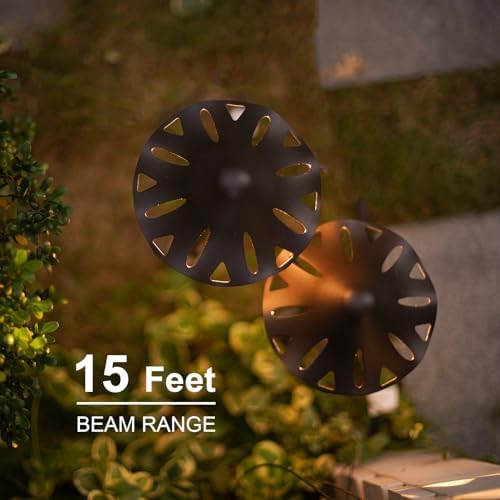 GOODSMANN Landscape Lighting Low Voltage Pathway Lights 2PK Landscape Path Lights 3W LED 180 Lumen Outdoor Walkway Lights Pathway Lights Wired 3000K Warm White with Cable Connectors - Image 4